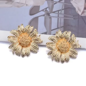 2 ks Květinové vintage náušnice punk styl | šperky