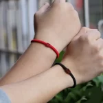 Červený ochranný náramek pro páry | červený náramek, náramek štěstí