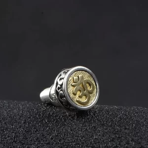 Náušnice se symbolem om a mandalou | náušnice, šperk