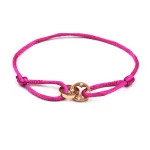 Tmavě růžová růžové zlato