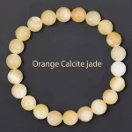 Oranžový kalcitový nefrit