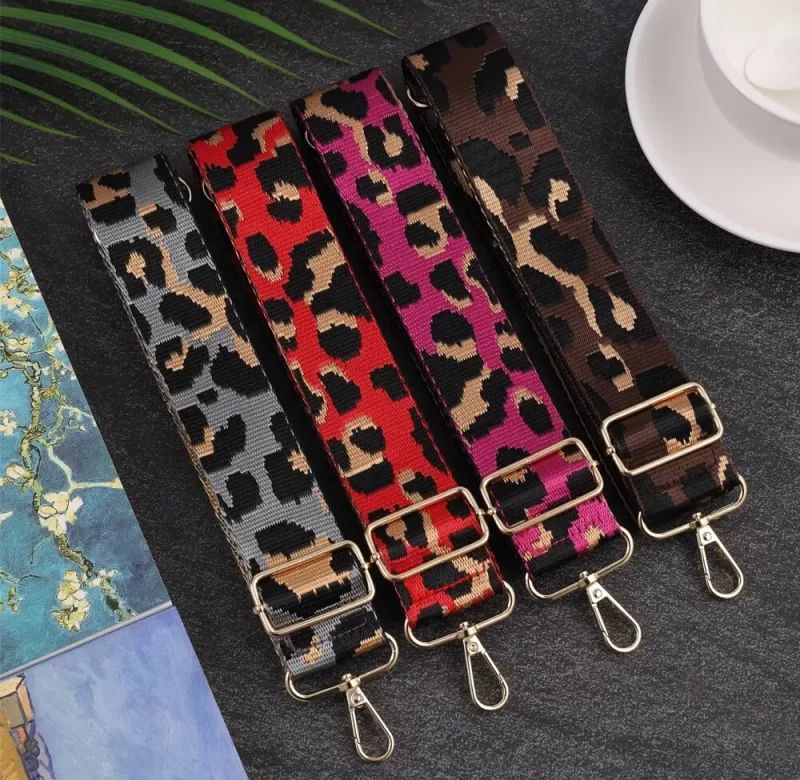 Nastavitelný víceúčelový popruh s kravským vzorem | popruh na tašku, popruh na zavazadla