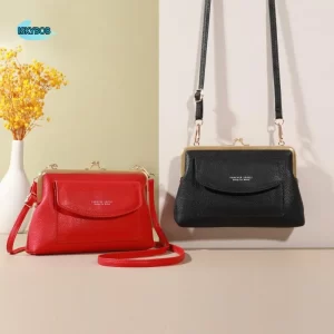 Elegantní malá kabelka přes rameno s kapsou | dámská kabelka, crossbody taška