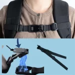 Nastavitelný magnetický hrudní popruh na batoh | popruh, příslušenství