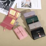 Minimalistická pánská peněženka s klipem na peníze | pánská peněženka, tenká peněženka