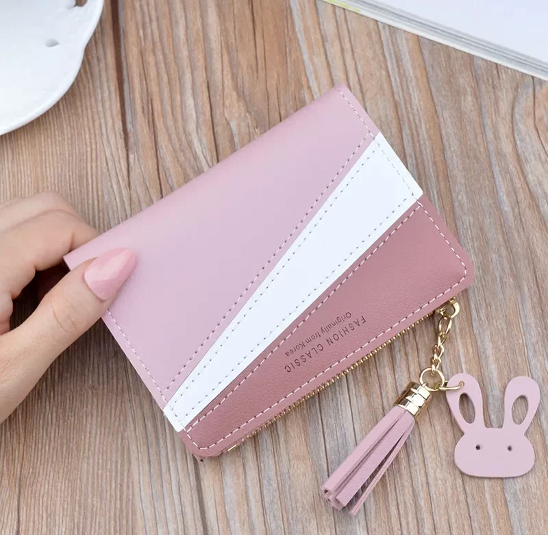 Patchworková dámská peněženka se zipem | peněženka, držák karet