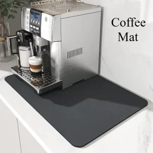Protiskluzová savá podložka na kávovar | kuchyňská podložka, odkapávací podložka
