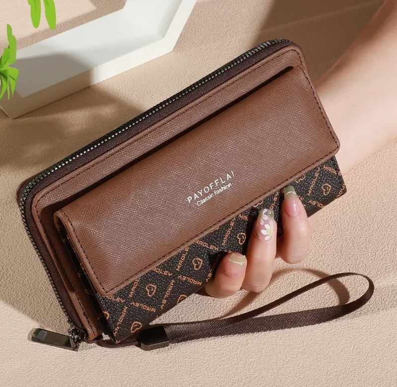 Pánská koženková peněženka se zipem | peněženka, doplněk