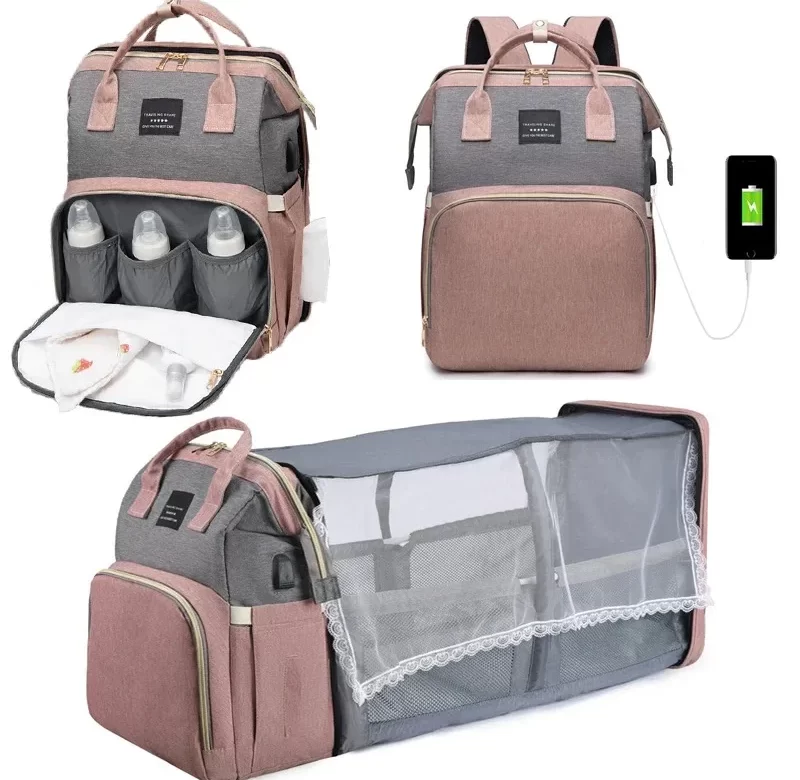 Praktická skládací přebalovací taška pro maminky | přebalovací taška, dětský batoh