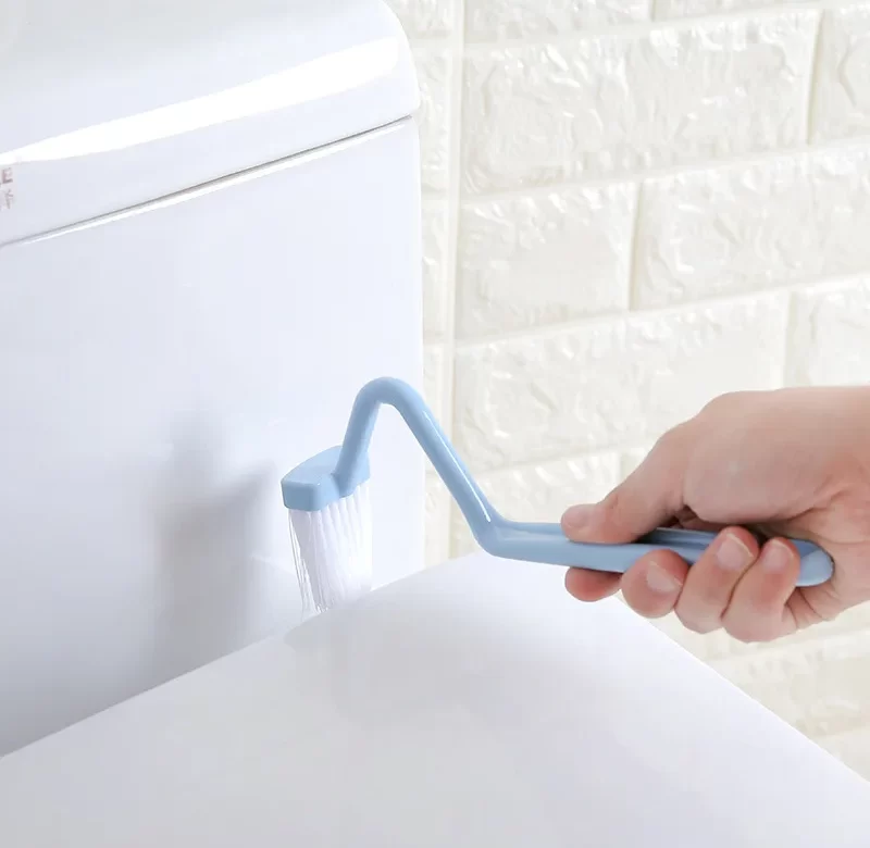 Zakřivený kartáč na wc s rukojetí | wc kartáč, toaletní kartáč