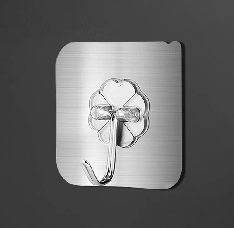 Nalepovací háček bez vrtání na ručníky | koupelnový háček, lepící háček