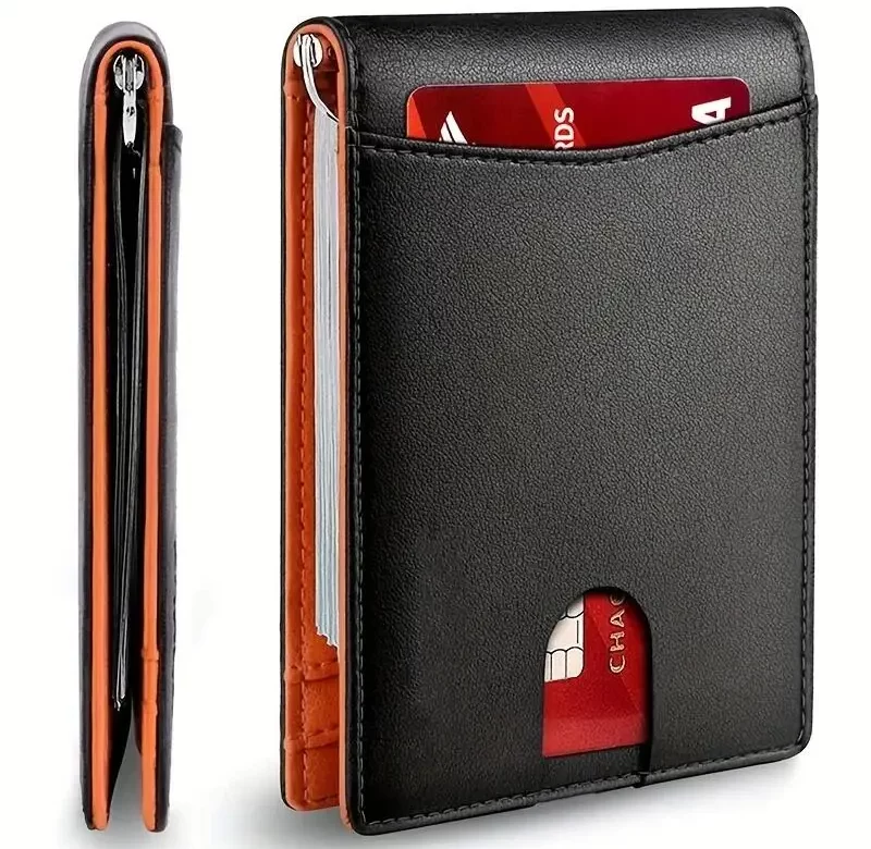 Tenká slim peněženka na karty s klipem | pánská peněženka, slim peněženka