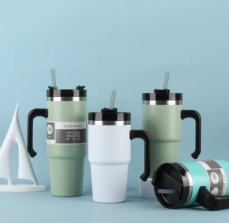 Stylová termo láhev na cesty | termo láhev, termo hrnek