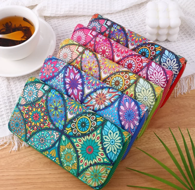 tylová peněženka Bosnia na zip | dámská peněženka, cestovní peněženka