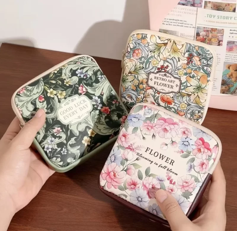 Praktická mini kosmetická taštička na cesty | kosmetická taštička, cestovní organizér