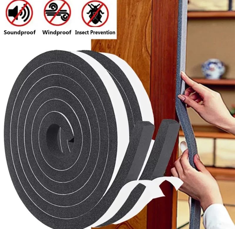 Těsnicí páska do dveří a oken samolepicí | těsnicí páska, dveřní těsnění