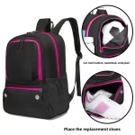 3690 černá a růžová červená