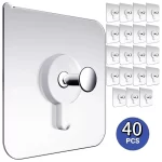 Silné samolepicí háčky bez vrtání | nástěnné úchyty, lepicí háčky