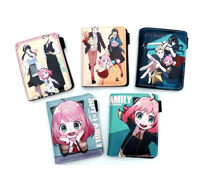 Anime peněženka spy family loid anya | dětská peněženka, anime peněženka