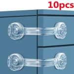 1-10 ks Dětská bezpečnostní páska na zásuvky | ochrana dětí, zámek skříňky