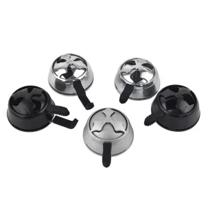 Hliníkový držák uhlí s poklopem | nádoba na uhlí, dýmkový ohřívač