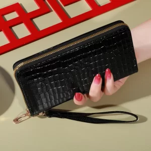 Elegantní dámská peněženka s velkou kapacitou | dámská peněženka, peněženka na zip