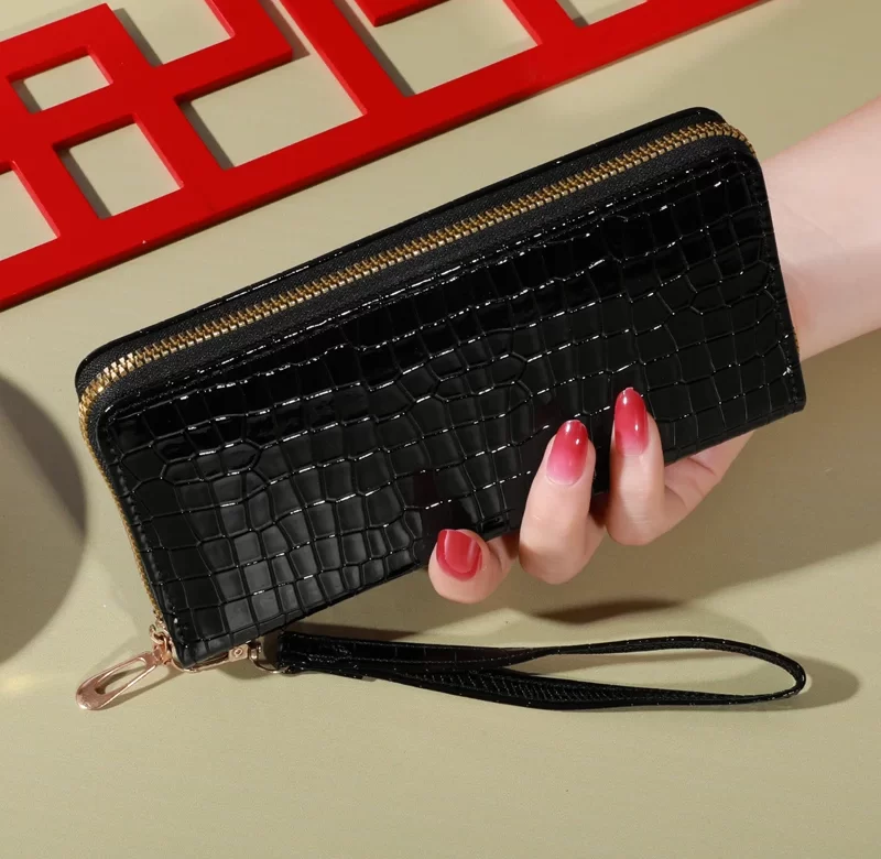 Elegantní dámská peněženka s velkou kapacitou | dámská peněženka, peněženka na zip