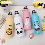 Hliníková sportovní láhev s roztomilým motivem | sportovní láhev, láhev na vodu