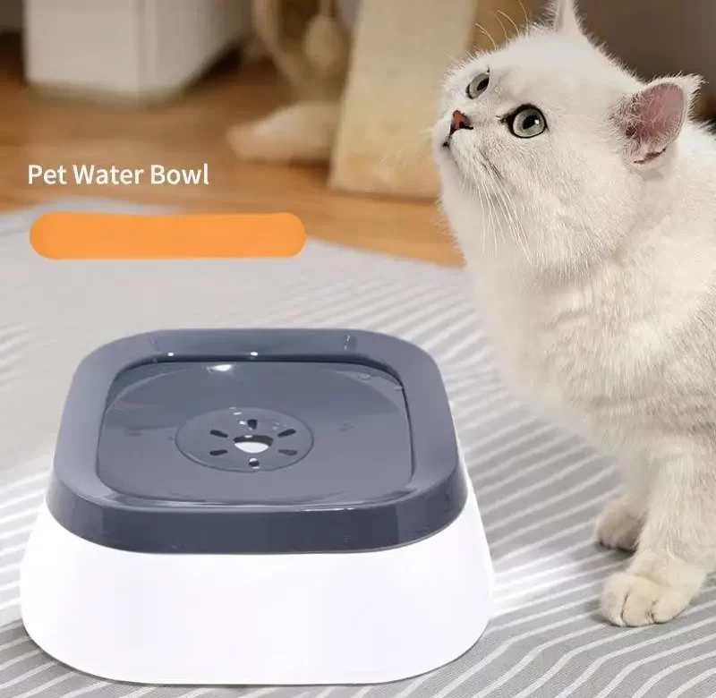 Miska proti rozlévání vody pro psy a kočky 1l | psí miska, napáječka pro psy