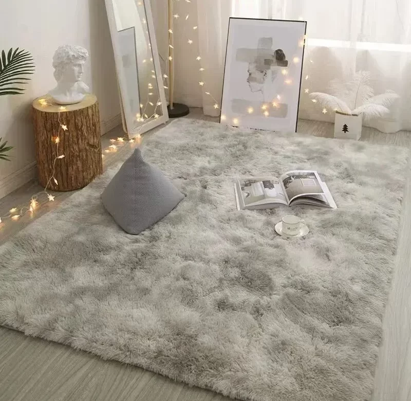 Hedvábný vlněný koberec pokojový | dětský koberec, koberec do obýváku