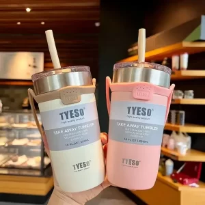 Stylový nerezový termo hrnek | termo hrnek, cestovní hrnek