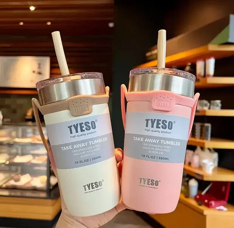 Stylový nerezový termo hrnek | termo hrnek, cestovní hrnek