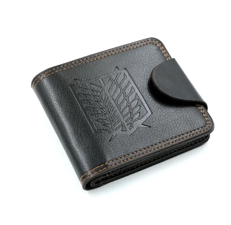 Pánská skládací peněženka na zip | pánská peněženka, kožená peněženka