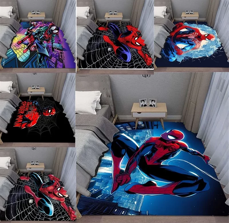 Spiderman retro koberec do ložnice | dětský koberec, kusový koberec<