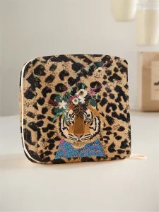 Stylová tygrovaná hygienická taštička | hygienická taštička, kosmetická taška