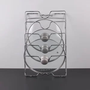 Držák pokliček na zeď s 5 přihrádkami | kuchyňský organizér, závěsný držák