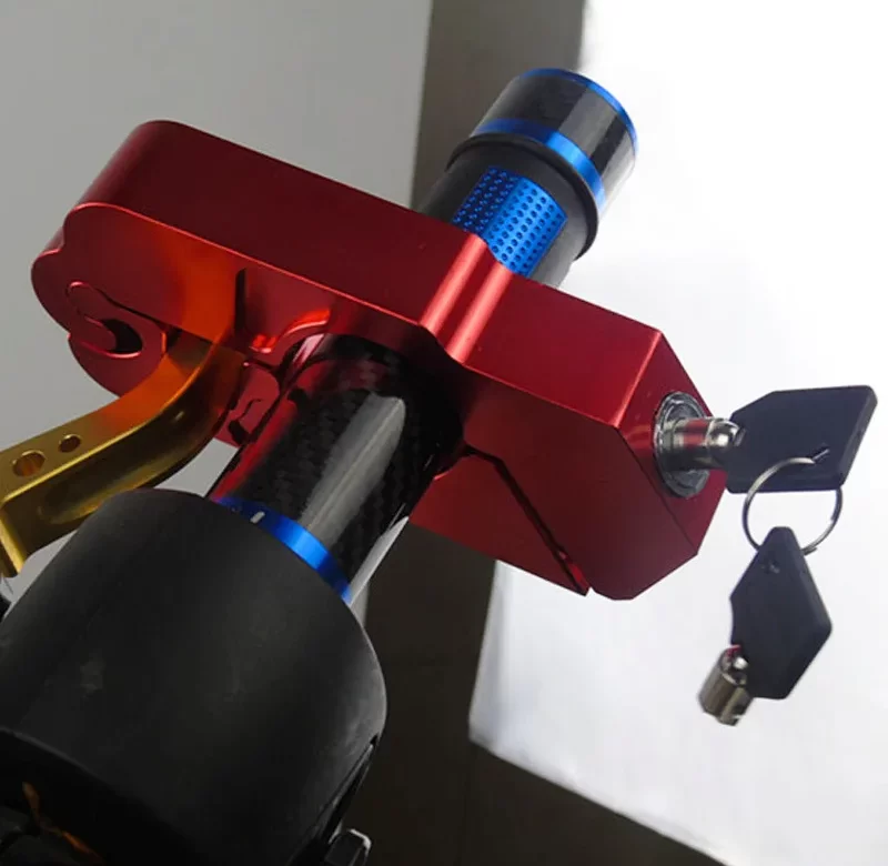 Bezpečnostní zámek řídítek pro motorku | zámek, zabezpečení