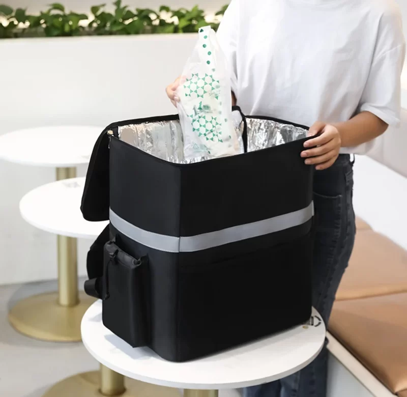 Velkokapacitní chladící termotaška na jídlo | chladící taška, termo batoh