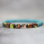 Čtvercová tyrkysová