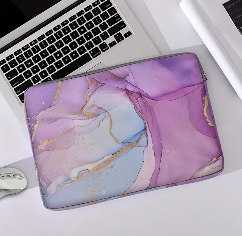 Mramorová taška na notebook 14 palců | pracovní taška, obal notebook