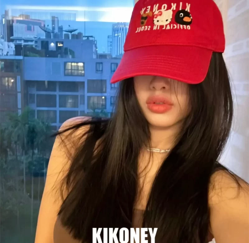 Dětská či dívčí hello kitty kšiltovka bavlněná | letní čepice, dívčí kšiltovka