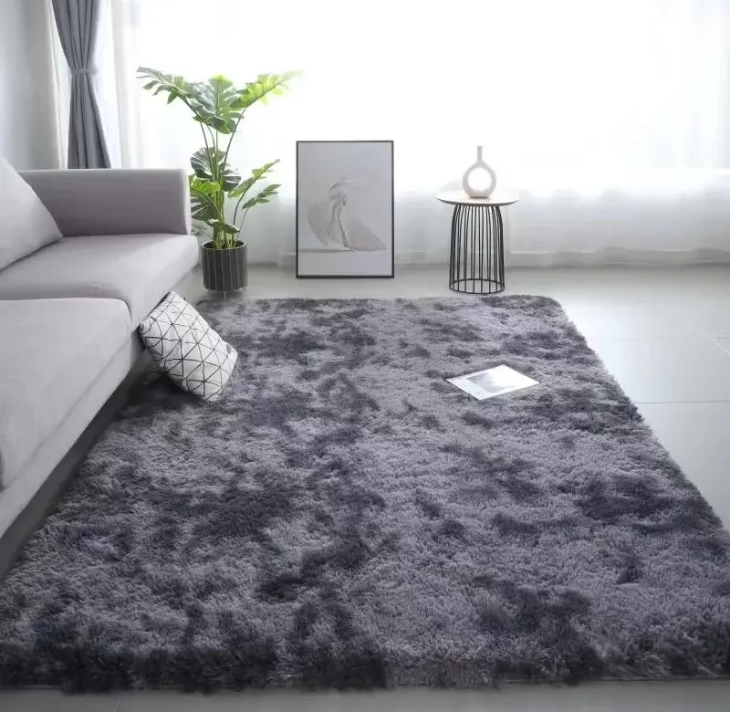 Hedvábný vlněný koberec do pokoje | dětský koberec, koberec do ložnice