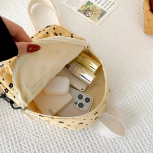 Japonský květinový mini batoh pro studentky | mini batoh, dívčí batoh