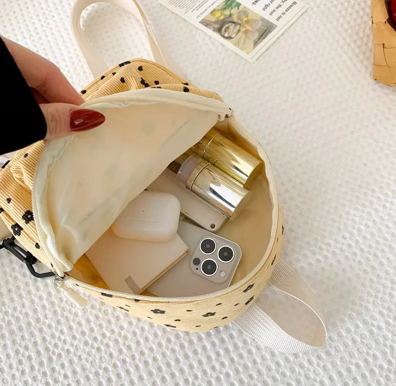 Japonský květinový mini batoh pro studentky | mini batoh, dívčí batoh