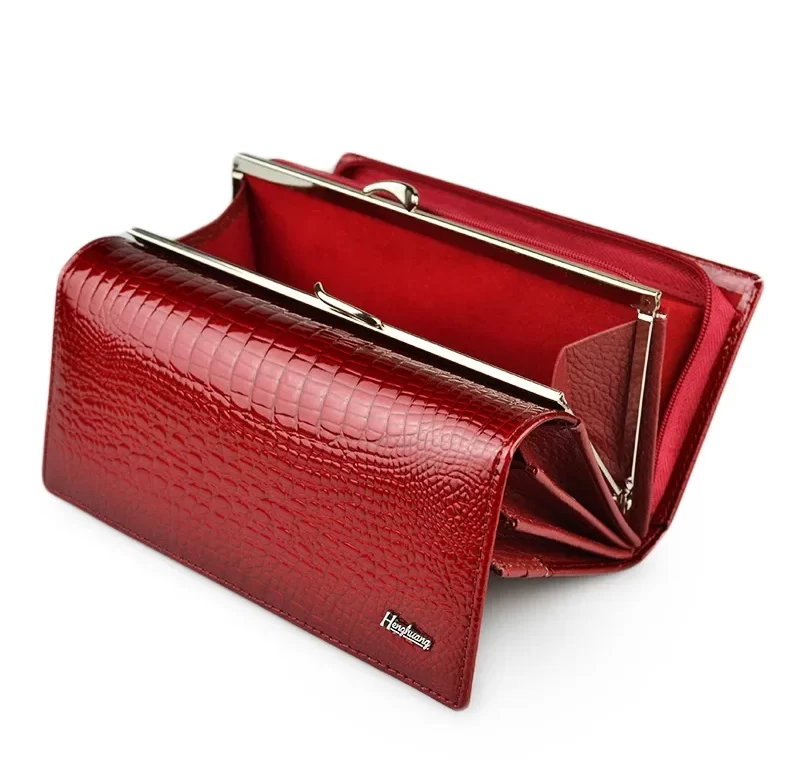 Dlouhá dámská peněženka s krokodýlím vzorem | peněženka, doplněk