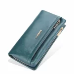 Dlouhá dámská peněženka s dvojitým zipem | Stylová peněženka