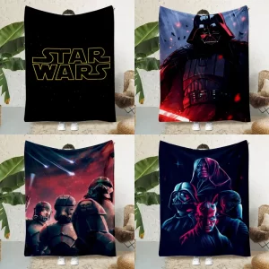 Stylová deka na cesty s ,motivem Hvězdných válek | deka, přikrývka Star Wars