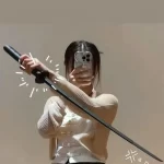 Teleskopický 3D samurajský meč katana | dětská hračka, vtipný dárek