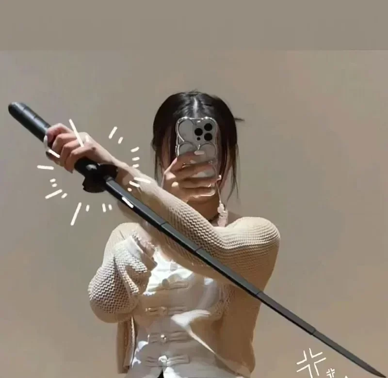 Teleskopický 3D samurajský meč katana | dětská hračka, vtipný dárek