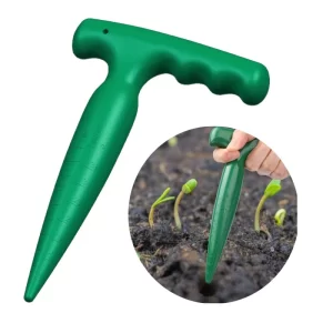 Ruční zahradní děrovač půdy pro výsadbu | zahradní nářadí, děrovač
